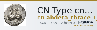 CN Type cn.abdera_thrace.1_ed.211 — CANOA