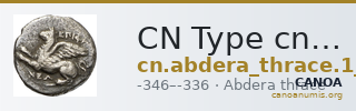 CN Type cn.abdera_thrace.1_ed.212 — CANOA