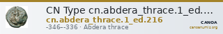 CN Type cn.abdera_thrace.1_ed.216 — CANOA