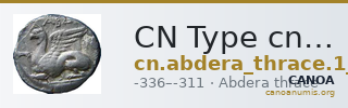 CN Type cn.abdera_thrace.1_ed.219 — CANOA
