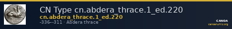 CN Type cn.abdera_thrace.1_ed.220 — CANOA