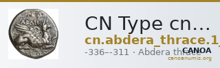 CN Type cn.abdera_thrace.1_ed.222 — CANOA