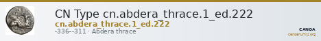 CN Type cn.abdera_thrace.1_ed.222 — CANOA
