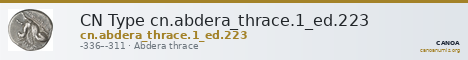 CN Type cn.abdera_thrace.1_ed.223 — CANOA