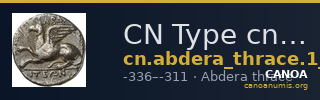 CN Type cn.abdera_thrace.1_ed.224 — CANOA