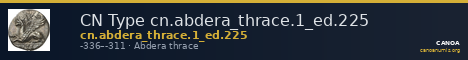CN Type cn.abdera_thrace.1_ed.225 — CANOA