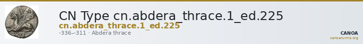 CN Type cn.abdera_thrace.1_ed.225 — CANOA