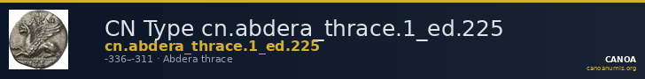 CN Type cn.abdera_thrace.1_ed.225 — CANOA