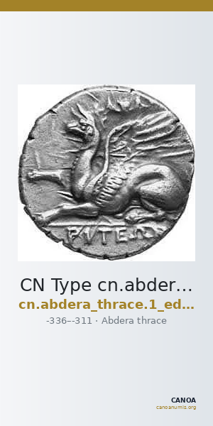 CN Type cn.abdera_thrace.1_ed.228 — CANOA