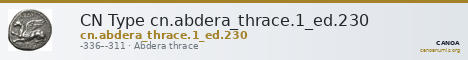 CN Type cn.abdera_thrace.1_ed.230 — CANOA