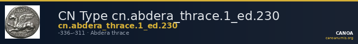 CN Type cn.abdera_thrace.1_ed.230 — CANOA