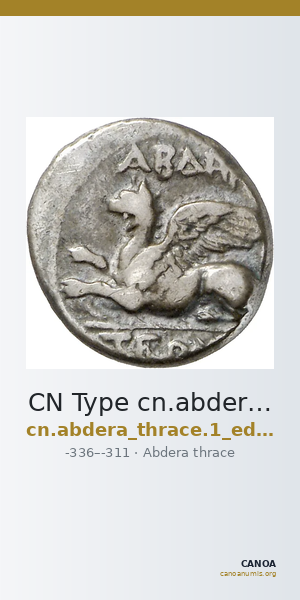 CN Type cn.abdera_thrace.1_ed.231 — CANOA