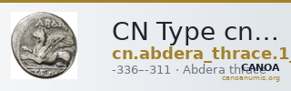 CN Type cn.abdera_thrace.1_ed.231 — CANOA