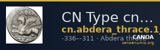 CN Type cn.abdera_thrace.1_ed.231 — CANOA