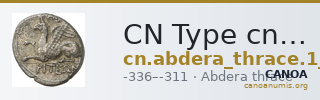 CN Type cn.abdera_thrace.1_ed.232 — CANOA