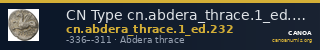 CN Type cn.abdera_thrace.1_ed.232 — CANOA