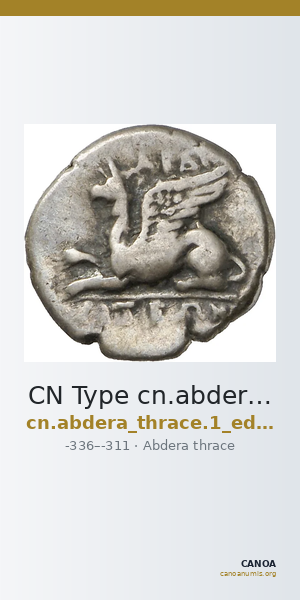 CN Type cn.abdera_thrace.1_ed.235 — CANOA