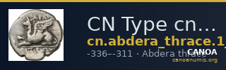 CN Type cn.abdera_thrace.1_ed.235 — CANOA