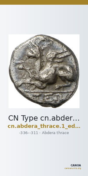 CN Type cn.abdera_thrace.1_ed.236 — CANOA