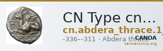 CN Type cn.abdera_thrace.1_ed.236 — CANOA