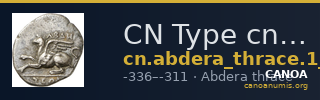 CN Type cn.abdera_thrace.1_ed.238 — CANOA