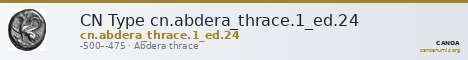 CN Type cn.abdera_thrace.1_ed.24 — CANOA