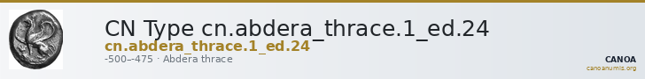 CN Type cn.abdera_thrace.1_ed.24 — CANOA
