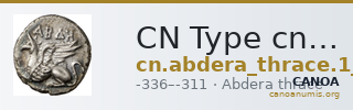 CN Type cn.abdera_thrace.1_ed.240 — CANOA