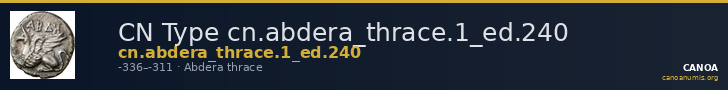 CN Type cn.abdera_thrace.1_ed.240 — CANOA