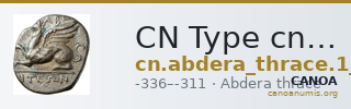 CN Type cn.abdera_thrace.1_ed.241 — CANOA