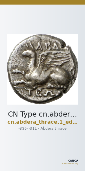 CN Type cn.abdera_thrace.1_ed.242 — CANOA