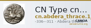 CN Type cn.abdera_thrace.1_ed.242 — CANOA