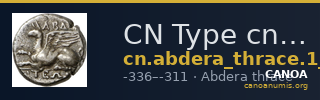 CN Type cn.abdera_thrace.1_ed.242 — CANOA