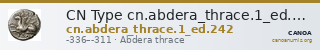 CN Type cn.abdera_thrace.1_ed.242 — CANOA
