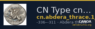 CN Type cn.abdera_thrace.1_ed.244 — CANOA