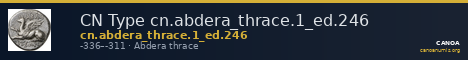 CN Type cn.abdera_thrace.1_ed.246 — CANOA
