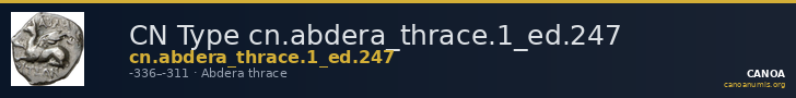 CN Type cn.abdera_thrace.1_ed.247 — CANOA