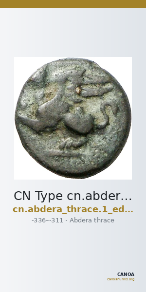 CN Type cn.abdera_thrace.1_ed.249 — CANOA