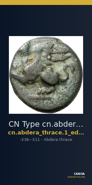 CN Type cn.abdera_thrace.1_ed.249 — CANOA