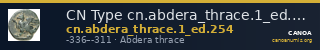 CN Type cn.abdera_thrace.1_ed.254 — CANOA