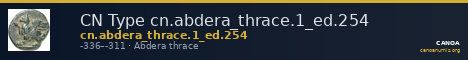 CN Type cn.abdera_thrace.1_ed.254 — CANOA