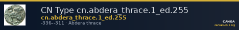 CN Type cn.abdera_thrace.1_ed.255 — CANOA
