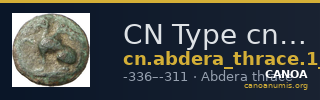 CN Type cn.abdera_thrace.1_ed.256 — CANOA