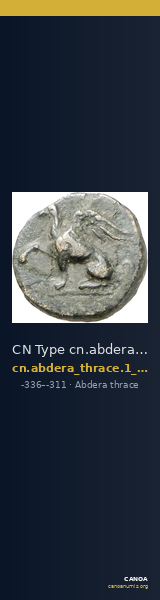 CN Type cn.abdera_thrace.1_ed.257 — CANOA