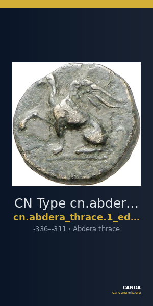 CN Type cn.abdera_thrace.1_ed.257 — CANOA