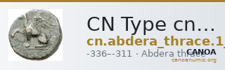 CN Type cn.abdera_thrace.1_ed.257 — CANOA