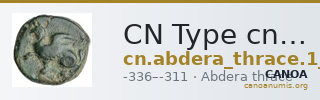 CN Type cn.abdera_thrace.1_ed.259 — CANOA