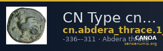 CN Type cn.abdera_thrace.1_ed.259 — CANOA