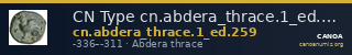 CN Type cn.abdera_thrace.1_ed.259 — CANOA