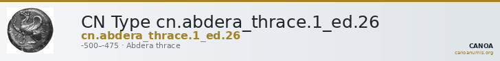 CN Type cn.abdera_thrace.1_ed.26 — CANOA